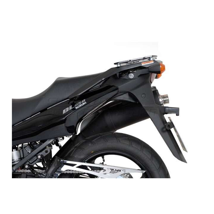 SW-Motech TraX ADVENTURE Suzuki DL650 V-STROM 04-10 aluminum suitcase kit
