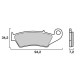 Brake pads cross racing Brembo 07KA17SX
