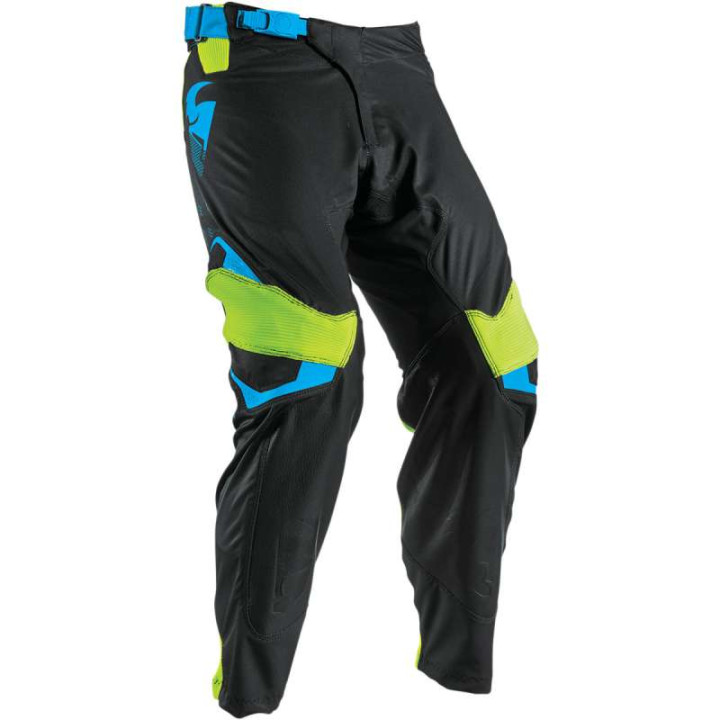 Motorcycle pants Thor PRIME FIT 2017 ROHL FLO GREEN/BLACK size 28 US
