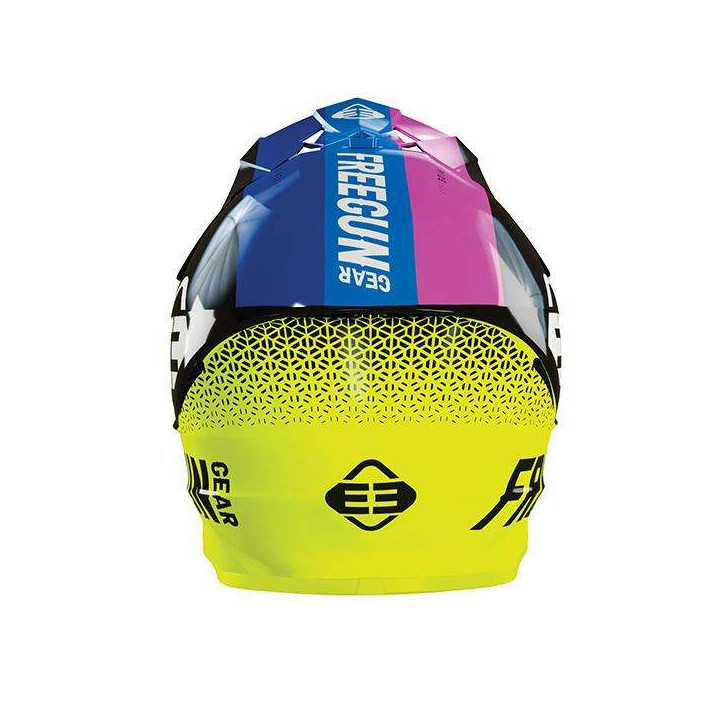 Shot Freegun FURIOUS KID ATTACK NEON YELLOW GLOSSY children's motocross helmet Shot Freegun FURIOUS KID ATTACK NEON YELLOW GLOSSY children's motocross helmet