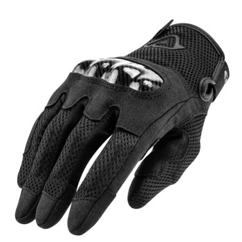 Gants moto d'été Acerbis RAMSEY MY VENTED Noir
