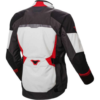 Veste moto femme Macna SONAR Gris/Noir/Rose