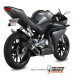 Ligne complète Mivv GP Inox noir (Y.047.LXB) Yamaha MT-125