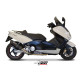 Complete line Mivv SUONO Inox black (Y.018.L9) Yamaha T-Max 500