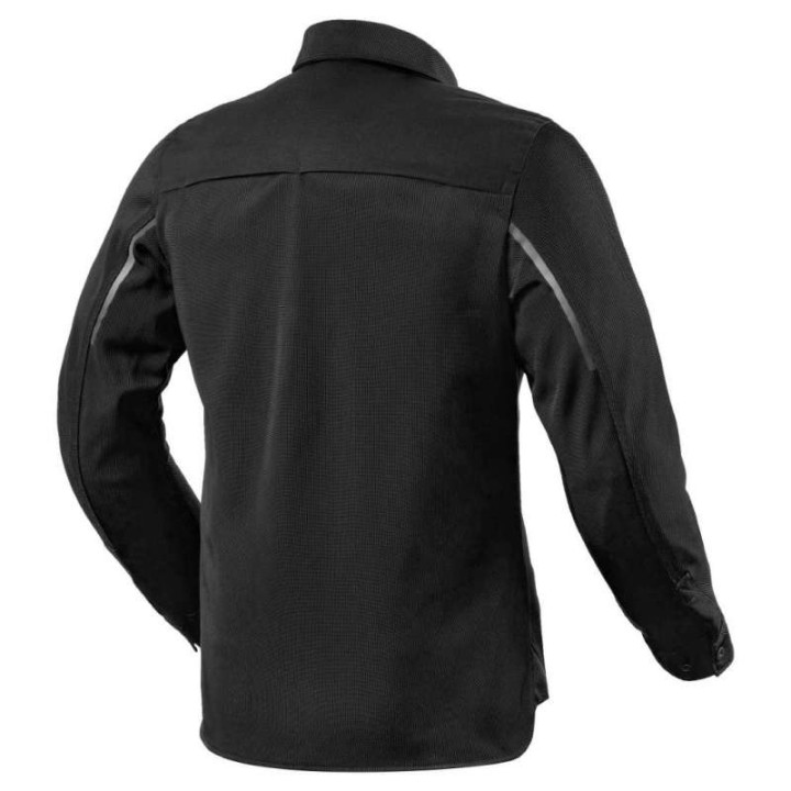 Rev'it TRACER AIR 2 BLACK summer motorcycle shirt