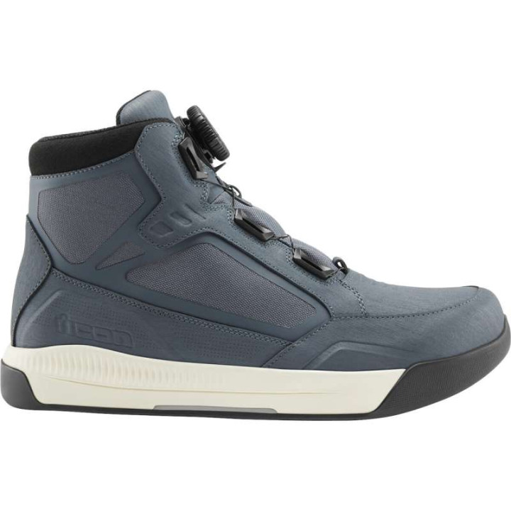 Icon PATROL 3 Grey motorcycle shoes