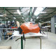 Tapis de réservoir Bagster vermillon/bandes or (1591D) Moto Guzzi V7 Tapis de réservoir Bagster vermillon/bandes or (1591D) Moto Guzzi V7
