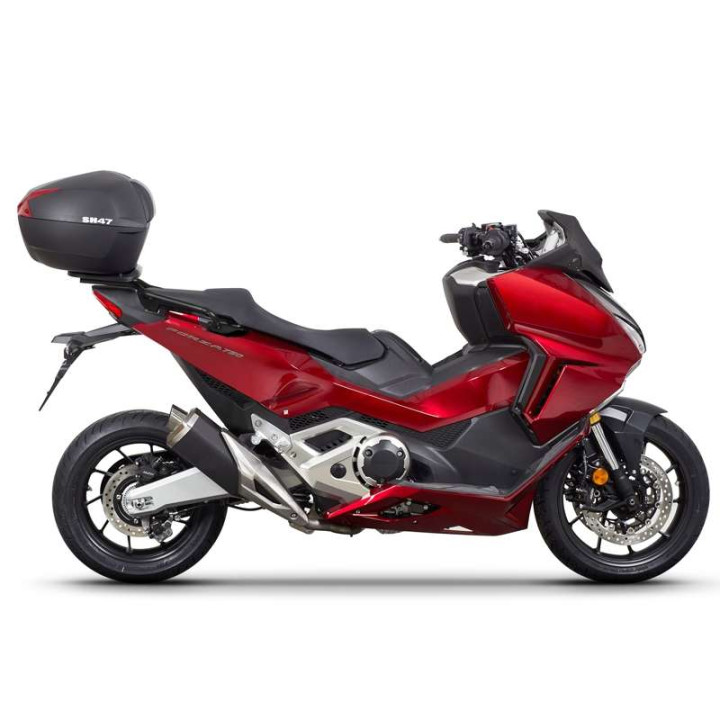 Kit top case Shad SH47 RED + support Top Master (H0FZ71ST) FORZA 750 / X-ADV