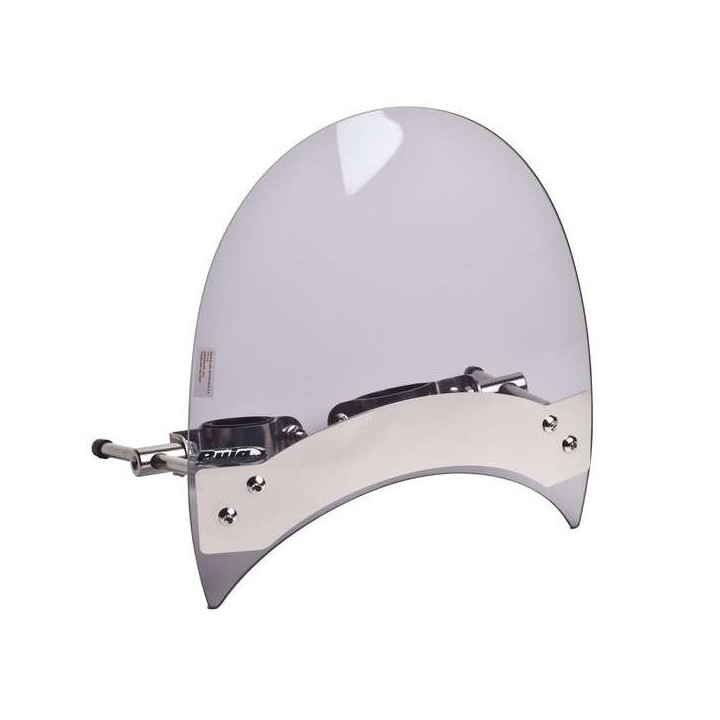 Pare-brise universel Puig ROADSTER (0444) sur tubes de fourche