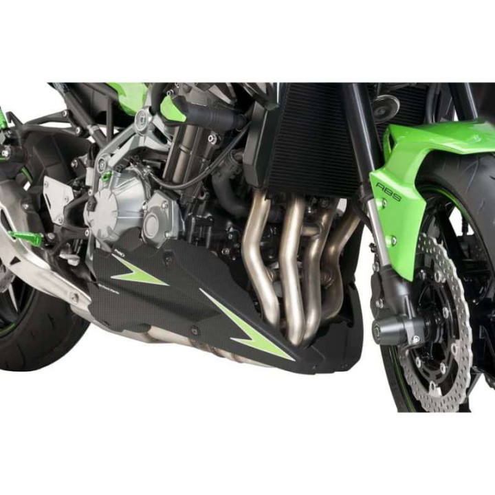 Sabot moteur Puig Carbone (9703C) Kawasaki Z900 17-18