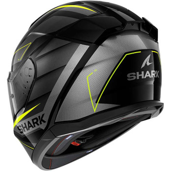 Casque moto Shark D-SKWAL 3 SIZLER Gris/Jaune