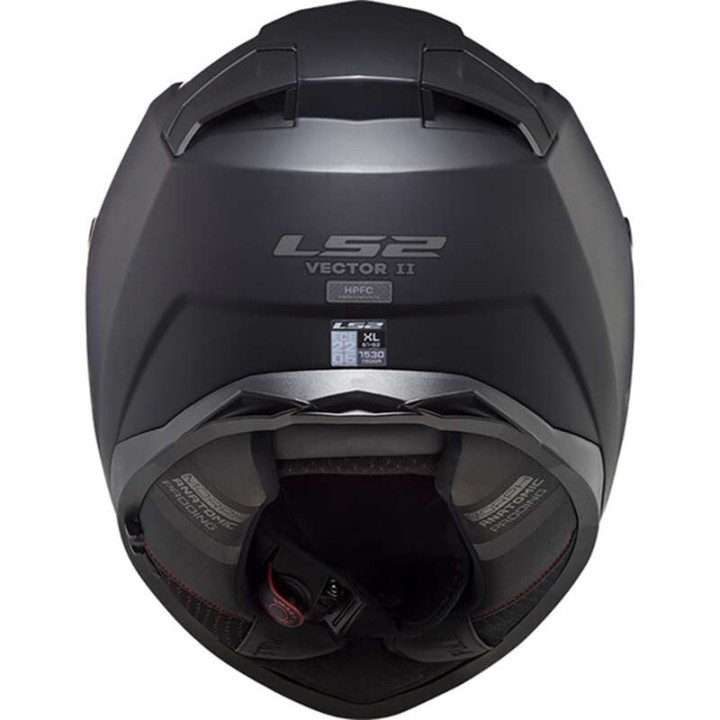 LS2 FF811 VECTOR II motorcycle helmet Matt black 22.06
