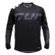 Maillot enduro T.UR T-THREE Noir/Blanc Maillot enduro T.UR T-THREE Noir/Blanc