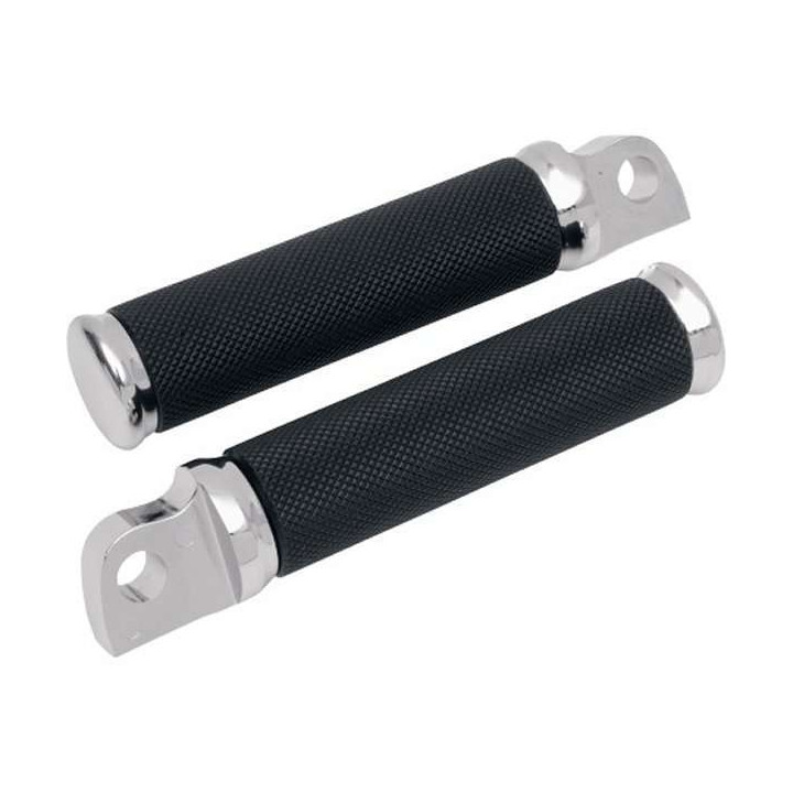Repose-pieds Drag Specialties HOTOP Chrome pour Harley-Davidson