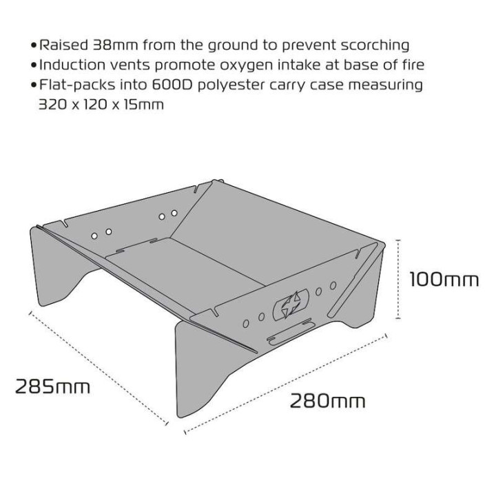 Brasero nomade OXFORD FIREPIT