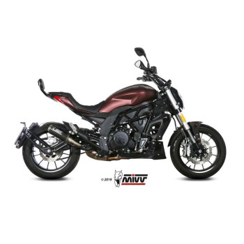 Silencieux homologué Mivv MK3 Carbone (E.005.LM3C) Benelli 502C