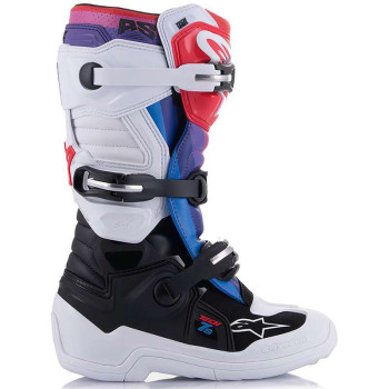 Bottes enfant ALPINESTARS TECH 7S WHITE/BLACK/RED