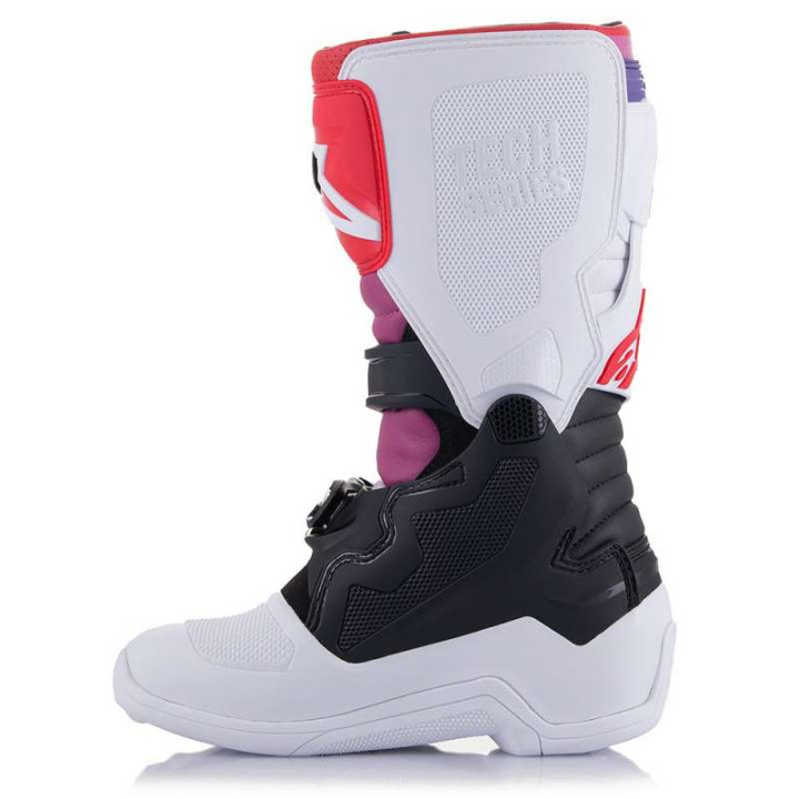 Bottes enfant ALPINESTARS TECH 7S WHITE/BLACK/RED