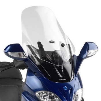 Bulle incolore Givi +16cm (D229ST) Piaggio X9 EVO 125/200/250/500