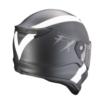 Scorpion COVERT-FX GALLUS helmet Matte black / White