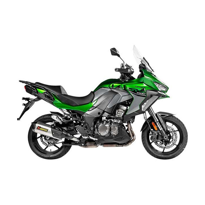 Silencieux homologué Akrapovic Titane Kawasaki Versys 1000 19-