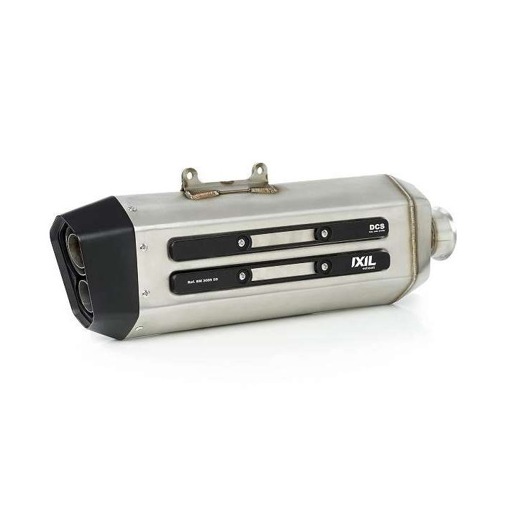 Silencieux homologué Ixil MXT inox (EM3037SS) Moto Guzzi V85TT