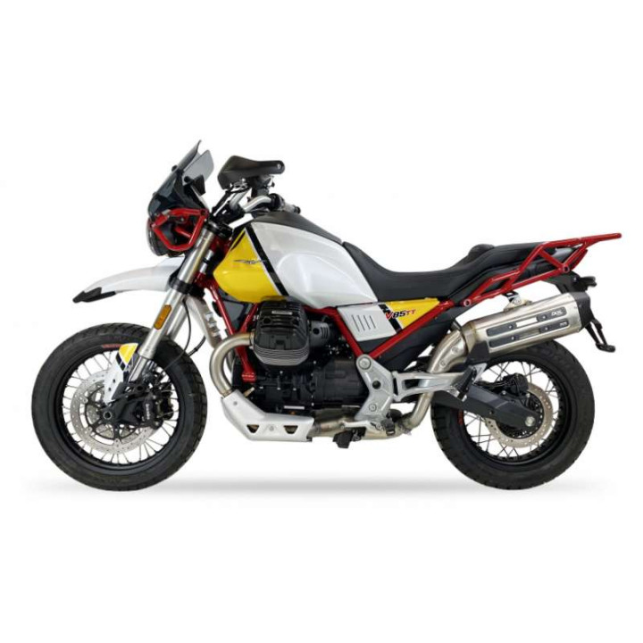 Silencieux homologué Ixil MXT inox (EM3037SS) Moto Guzzi V85TT