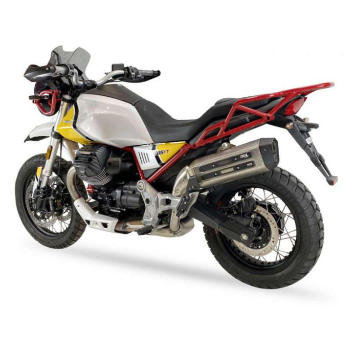 Silencieux homologué Ixil MXT inox (EM3037SS) Moto Guzzi V85TT