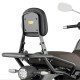 Sissybar with Givi package holder (TS8206B) Moto Guzzi V7 850 Stone/Special