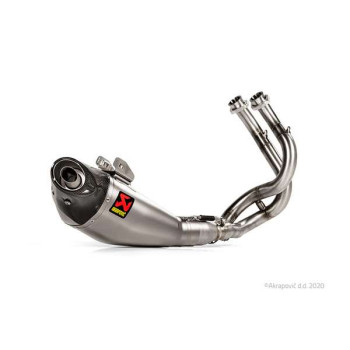 Complete Akrapovic RACING Titanium Kawasaki Z650 20- line Complete Akrapovic RACING Titanium Kawasaki Z650 20- line