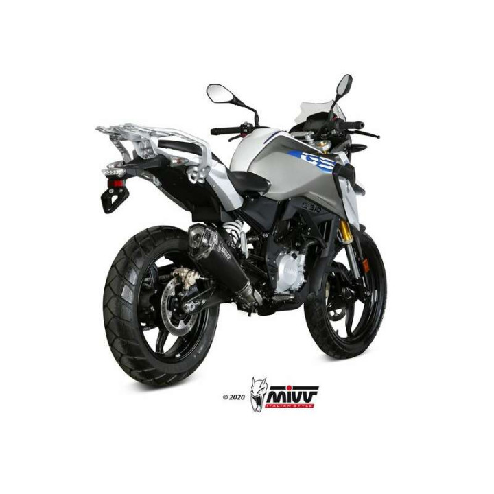 Ligne complète Mivv DELTA RACE Inox noir (B.035.LDRB) BMW G310GS Ligne complète Mivv DELTA RACE Inox noir (B.035.LDRB) BMW G310GS