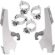 Fixation pare-brise Memphis Shades Sportshield SPORTSTER et FX -05