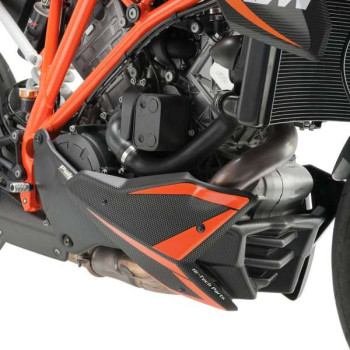 Sabot moteur Puig carbone (7573C) KTM 1290 DUPER DUKE R/GT Sabot moteur Puig carbone (7573C) KTM 1290 DUPER DUKE R/GT
