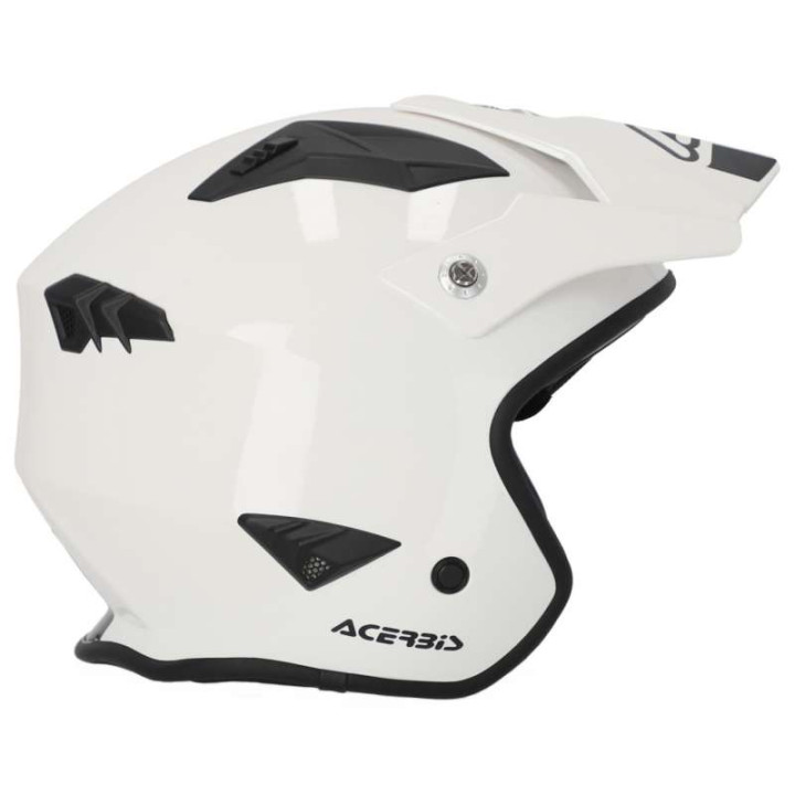 Casque moto jet Acerbis ARIA 22.06 BLANC