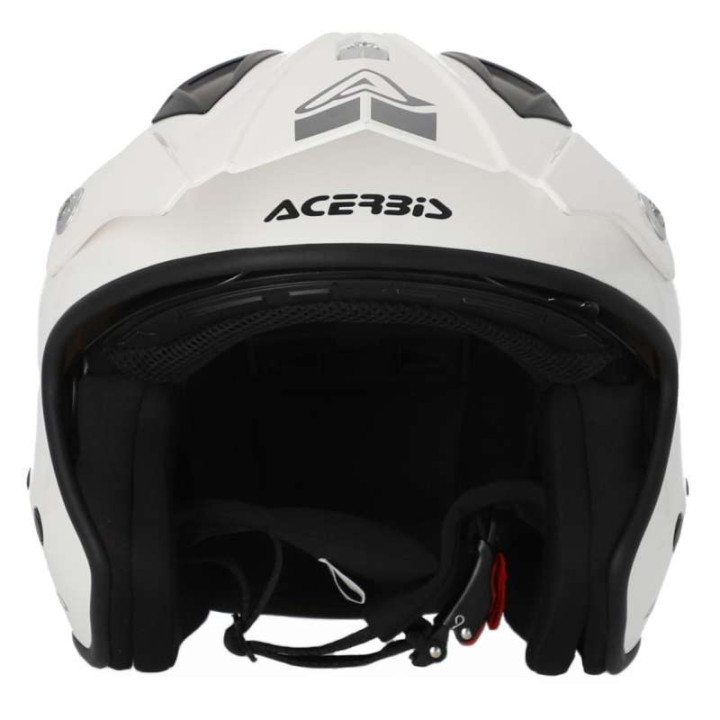 Casque moto jet Acerbis ARIA 22.06 BLANC