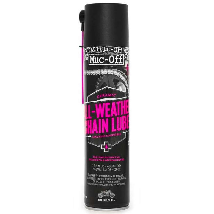 Lubrifiant chaîne Muc-Off ALL WEATHER CHAIN LUBE 400 ml