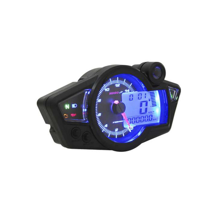 Compteur de vitesse KOSO RX1N GP Style II (BA011210) Noir