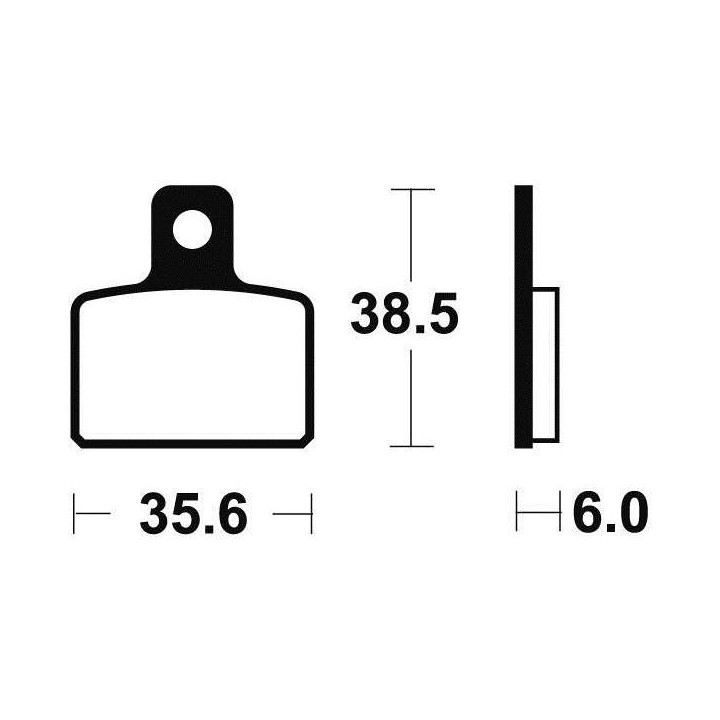 BENDIX MA303 Organic Brake Pads
