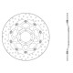 Brembo Oro Series front brake disc 78B40831 Yamaha XJ6 / FZ6 / YZF-R6 03-04 / MT-03