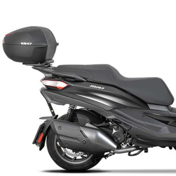 Kit top case Shad SH47 RED + support Top Master (V0MP43ST) MP3 22- Kit top case Shad SH47 RED + support Top Master (V0MP43ST) MP3 22-