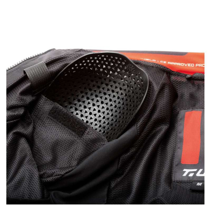 Veste moto Femme T.UR ATLAS Lady Anthracite/Noir