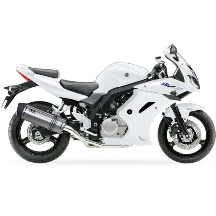 Silencieux homologué Ixil SOVE inox (OS8049VSE) Suzuki SV650/S 99-03