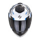 Casque Scorpion EXO-1400 EVO AIR SHELL BLANC / BLEU