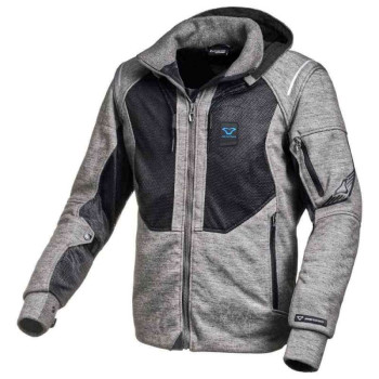 Blouson moto été Macna BREEZE Gris