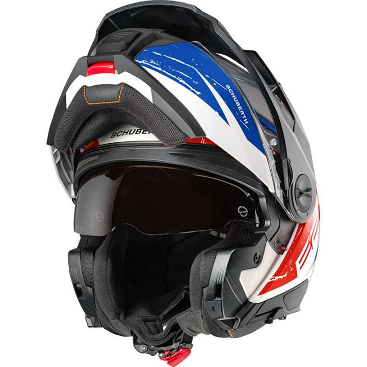 Casque modulable Schuberth E2 EXPLORER BLUE