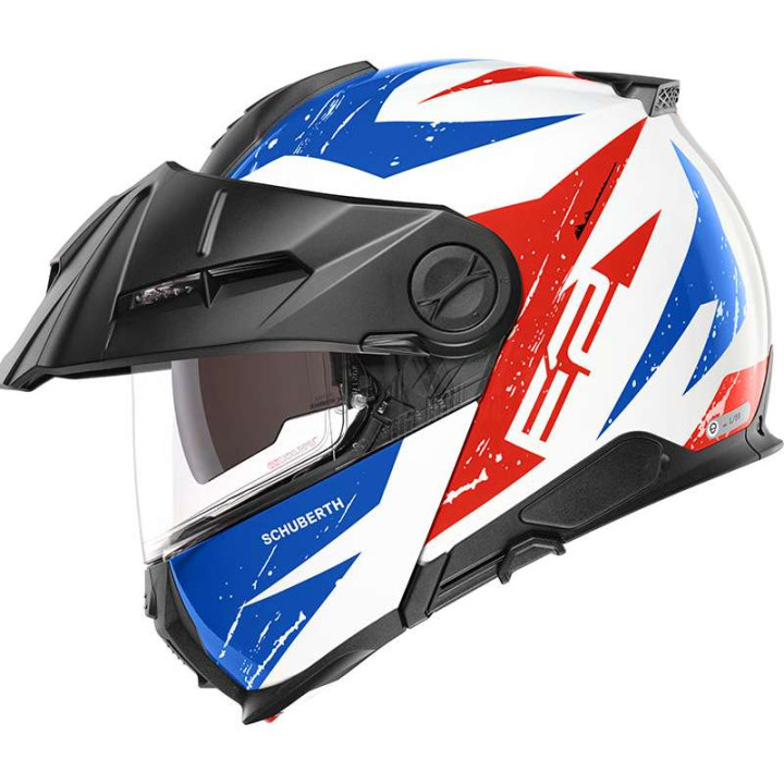 Casque modulable Schuberth E2 EXPLORER BLUE