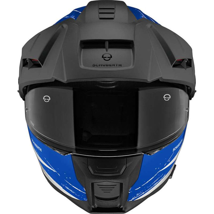 Casque modulable Schuberth E2 EXPLORER BLUE