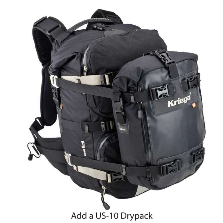 Kriega R30 motorcycle backpack