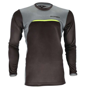 Maillot moto cross Acerbis X-DURO Noir/Jaune