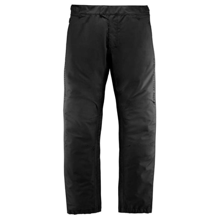 Icon PDX3 BLACK motorcycle overtrousers